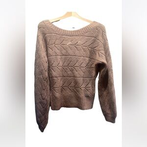 Abercrombie Dolman Sleeve Sweater, Dusty Rose, Size Small